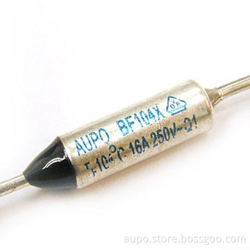 Metal Thermal Fuse/Cutoff with 250V Rated Voltage and 16A Rated Current
